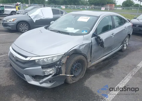 2018 Honda Civic Lx из США, поврежденный, VIN 2HGFC2F59JH537576